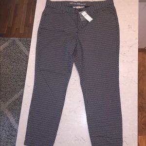 Gap Cropped Slim Fit Khakis